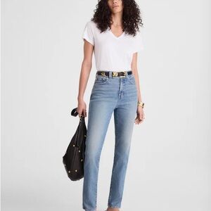 Madewell Perfect Vintage Straight jeans in Hickman wash